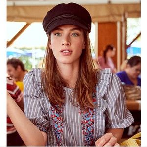 Anthropologie Embroidered Top